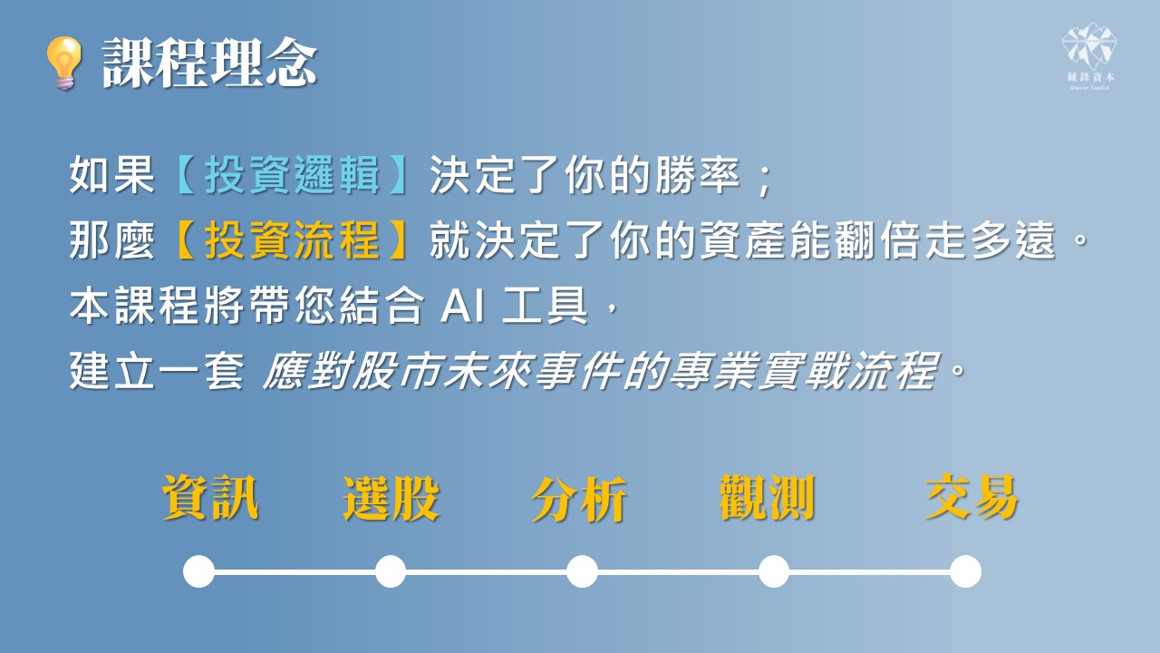 藏鋒投資流程課程 s2