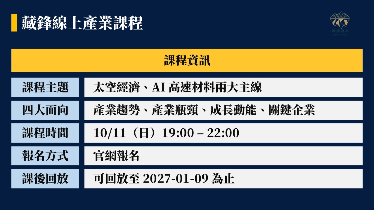 藏鋒線上產業課程 藏鋒線上產業課程 ( 老朋友專用 )