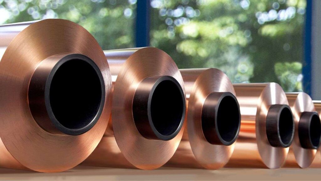 what are the production made by copper foil